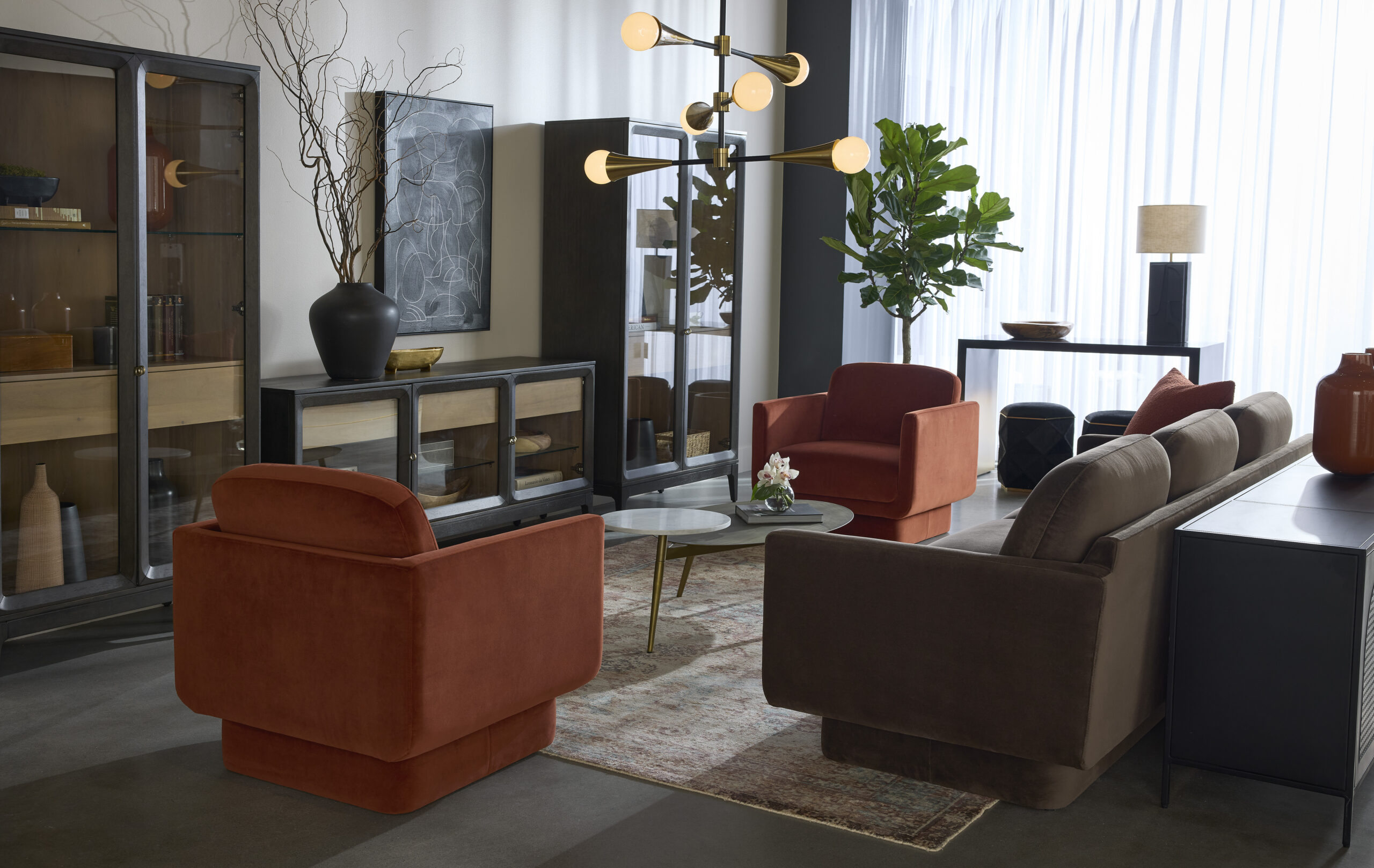 Tuner Coffee Table - Oval - Image 2